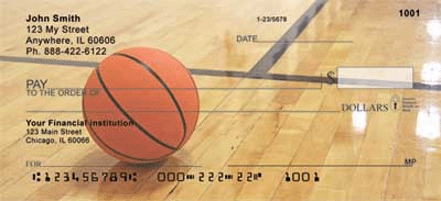 Basketball Personal Bank Checks